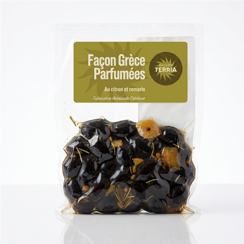 Olives noires parfumées