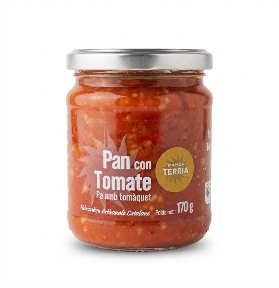 Pan con tomate