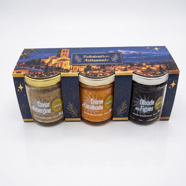 Coffret Noël - 3 verrines